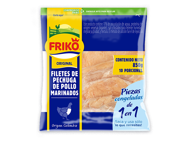 Filetes de pechuga Friko x 10 unidades